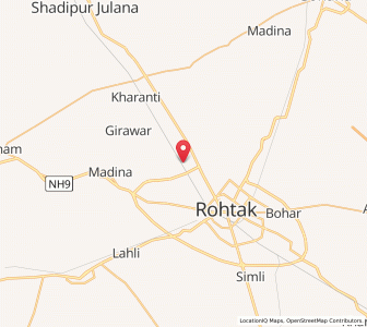 Map of Samar Gopalpur Khurd, Haryana