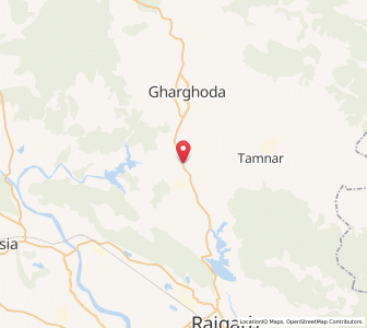 Map of Samaruma, Chhattisgarh