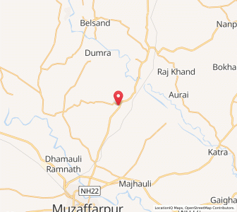Map of Samaul, Bihar