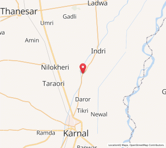 Map of Samaura, Haryana