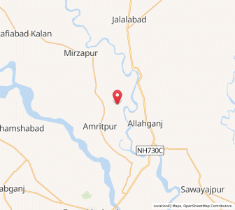 Map of Samhai, Uttar Pradesh