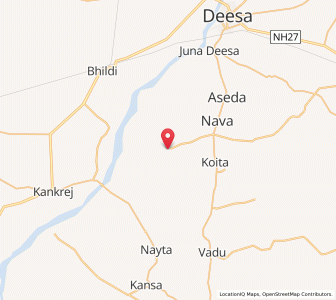 Map of Samou Motawas, Gujarat