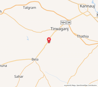 Map of Sampur, Uttar Pradesh