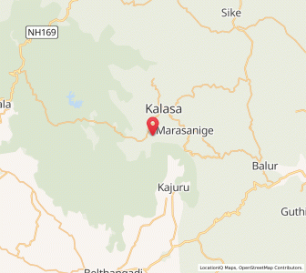 Map of Samse, Karnataka