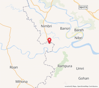 Map of Sanawai, Madhya Pradesh