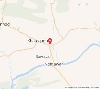 Map of Sandalpur, Madhya Pradesh
