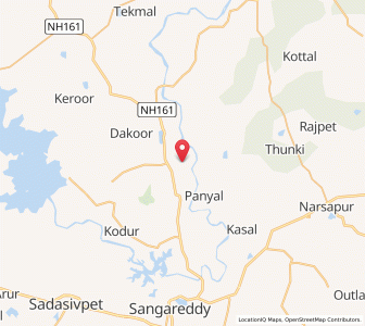 Map of Sandampet, Andhra Pradesh