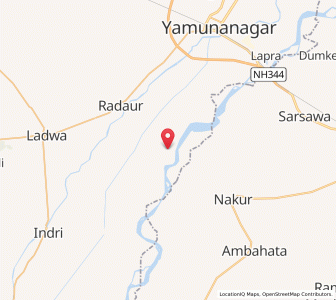 Map of Sandhald, Haryana