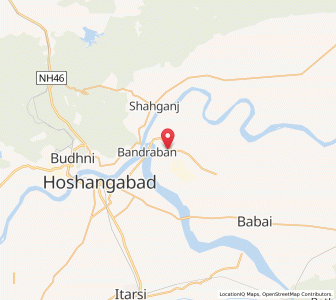 Map of Sangakhera, Madhya Pradesh