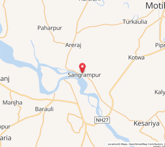 Map of Sangrampur, Bihar