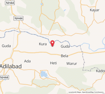 Map of Sangwi Buzurg, Andhra Pradesh