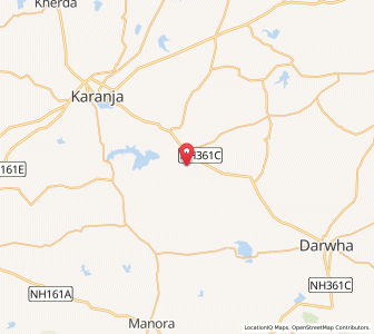 Map of Sangwi, Maharashtra