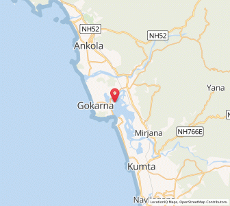 Map of Sanikatta, Karnataka