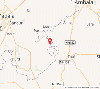 Map of Sanipur Tanda, Punjab