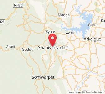 Map of Sanivarsante, Karnataka