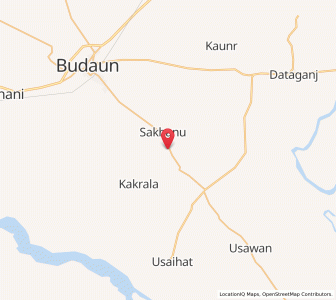 Map of Sanjarpur, Uttar Pradesh