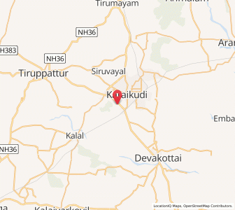 Map of Sankarapatti, Tamil Nadu