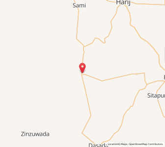 Map of Sankeshvar, Gujarat