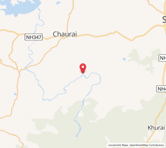 Map of Sankh, Madhya Pradesh