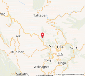 Map of Sanohal, Himachal Pradesh