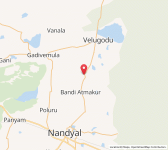 Map of Santajuturu, Andhra Pradesh