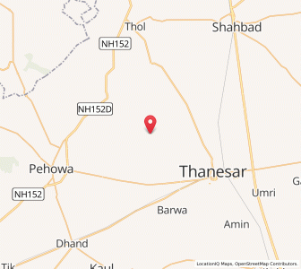 Map of Santokhpura, Haryana