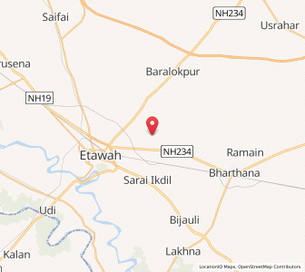 Map of Santoshpurghat, Uttar Pradesh