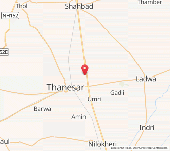 Map of Saonla, Haryana