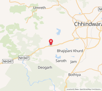 Map of Saonli, Madhya Pradesh