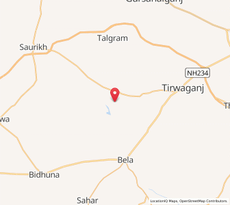 Map of Sapaha, Uttar Pradesh