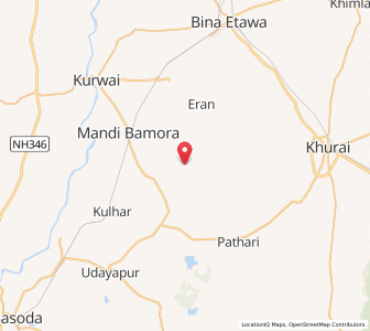 Map of Saphli, Madhya Pradesh