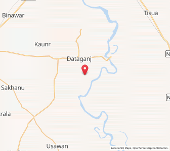 Map of Saprenda, Uttar Pradesh
