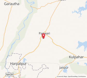 Map of Saragpura, Uttar Pradesh