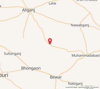 Map of Sarai Aghat, Uttar Pradesh