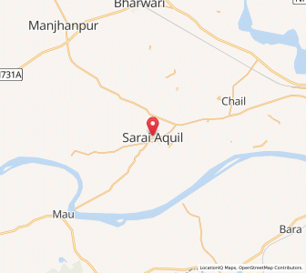 Map of Sarai Akil, Uttar Pradesh