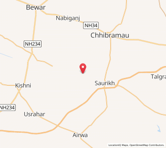 Map of Sarai Bhagmal, Uttar Pradesh