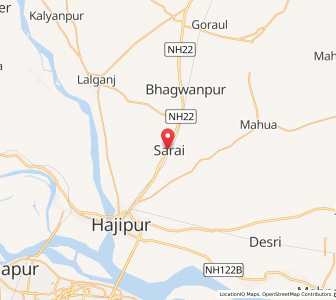 Map of Sarai, Bihar