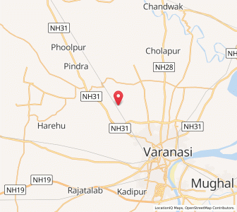 Map of Saraia, Uttar Pradesh