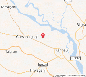 Map of Sarainia, Uttar Pradesh