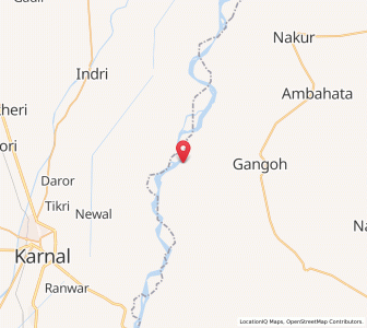 Map of Sarajpur, Uttar Pradesh
