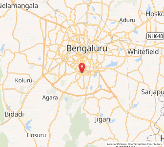 Map of Sarakki, Karnataka