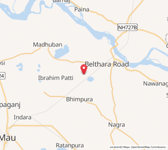 Map of Saraya, Uttar Pradesh