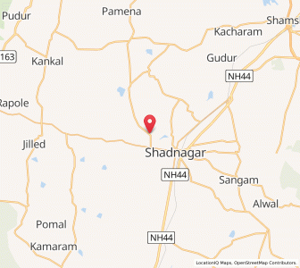 Map of Sardarnagar, Andhra Pradesh