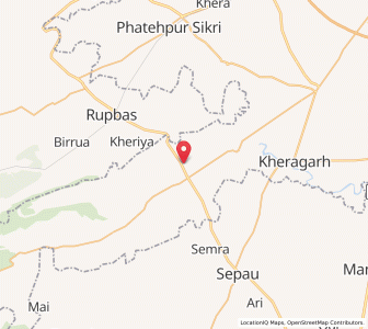 Map of Sarendhi, Uttar Pradesh