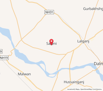 Map of Sareni, Uttar Pradesh