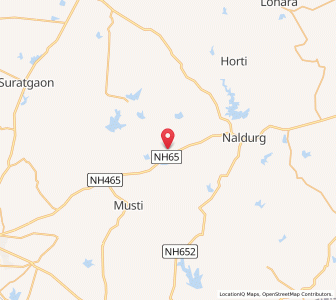 Map of Sargapur, Maharashtra
