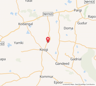 Map of Sarjakhanpet, Andhra Pradesh