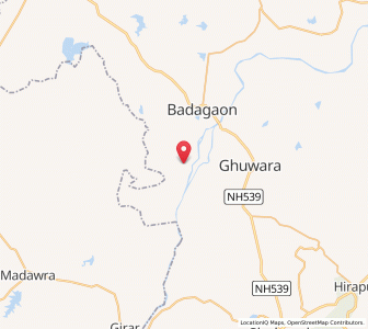 Map of Sarkakhera, Madhya Pradesh