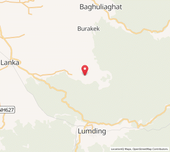 Map of Sarkher Basti, Assam