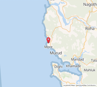 Map of Sarne, Maharashtra